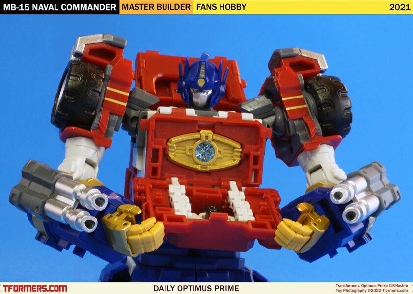 Daily Prime   Fans Hobby Master Builder MB 15 Naval Commander Robot Mode  (4 of 11)